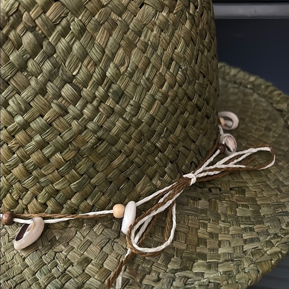 Panama Jack Women’s Outback Drifter Straw Sun Hat with Shell Hatband, OSFM - Picture 9 of 15